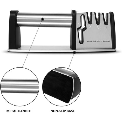 4-in-1 Kitchen Blade and Scissor Sharpening Tool DailySale