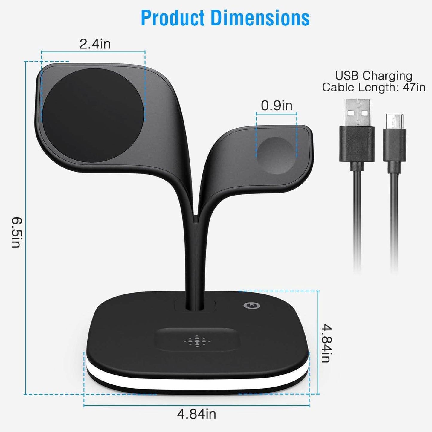 4-in-1 Magnetic Wireless Charging Station Dock DailySale