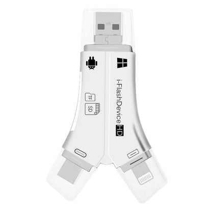 4-in-1 Media Transfer Card Reader with Memory Card DailySale