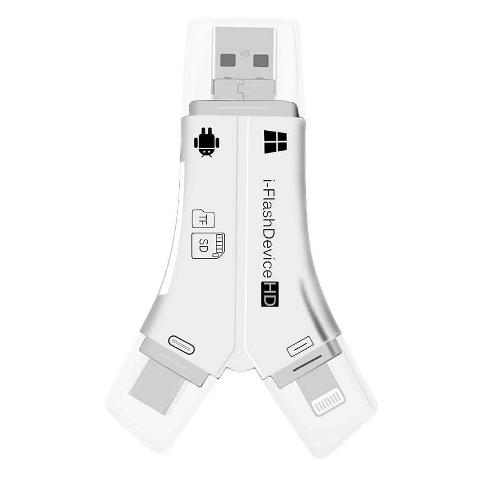 4-in-1 Media Transfer with Memory Card DailySale