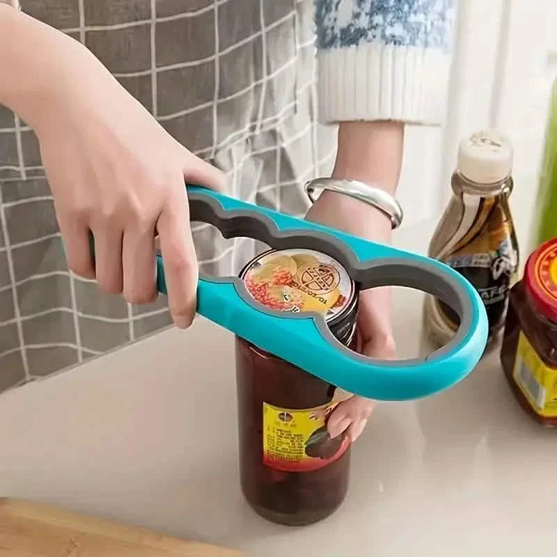 4-in-1 Multi-Purpose Can Opener with Non-Slip Grip DailySale