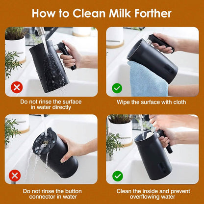 4-in-1 Multifunctional Milk Frother Steamer DailySale
