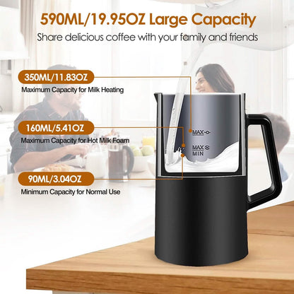 4-in-1 Multifunctional Milk Frother Steamer DailySale