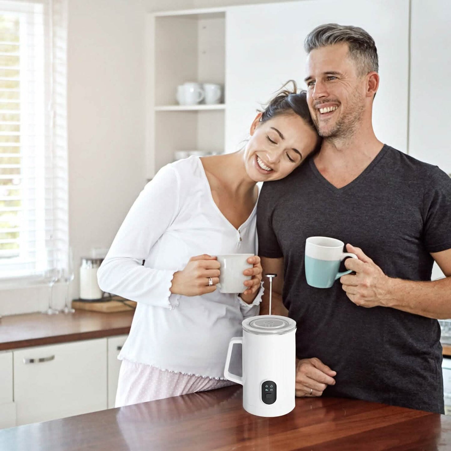 4-in-1 Multifunctional Milk Frother Steamer DailySale