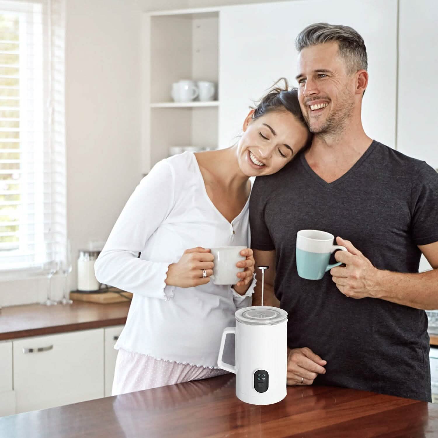 4-in-1 Multifunctional Milk Frother Steamer DailySale