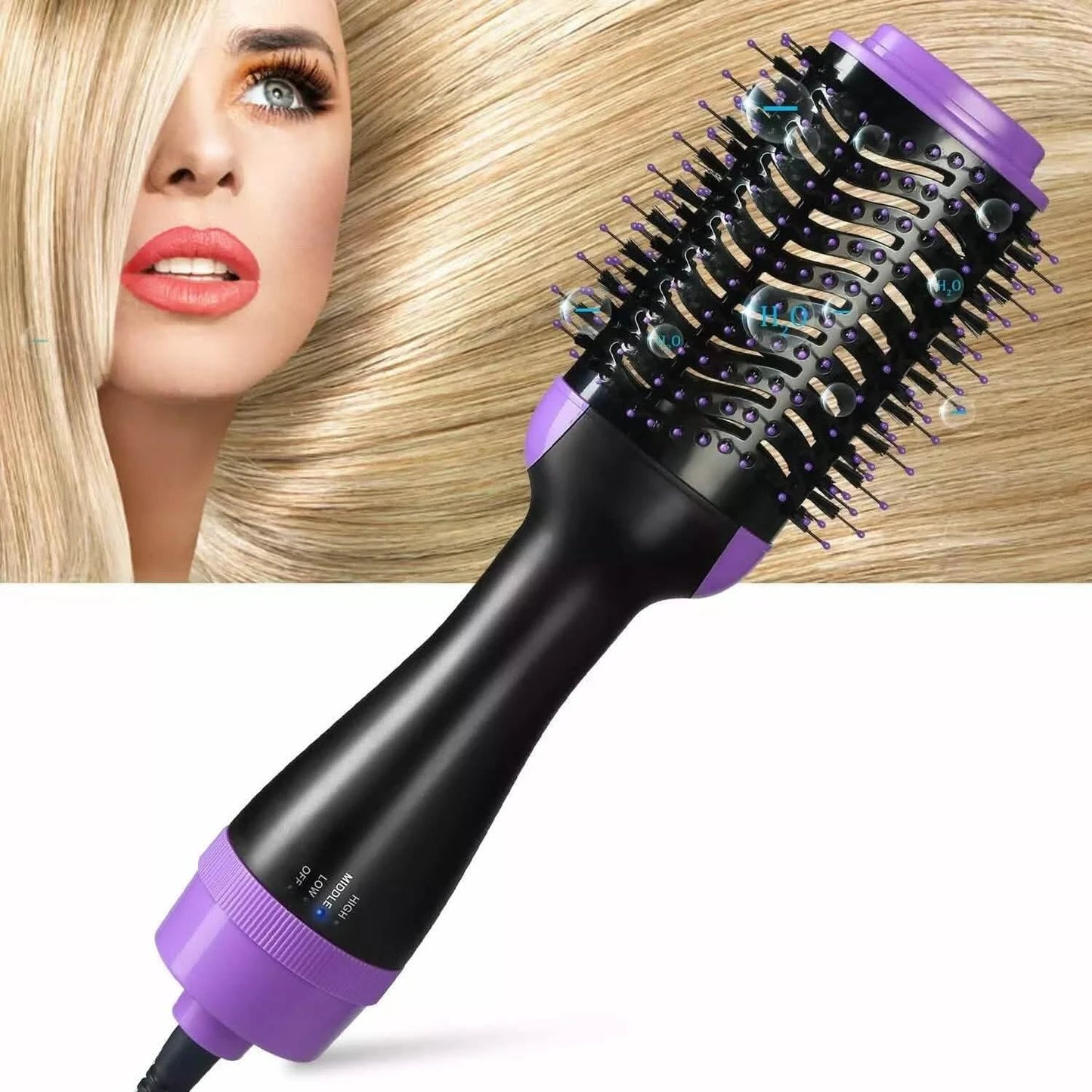 4-in-1 Negative Ion Hot Hair Dryer Brush, ASOGO One Step Hair Dryer & Volumizer DailySale