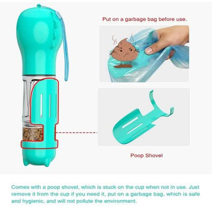 4-in-1 Portable Dog Water Bottle Dispenser DailySale