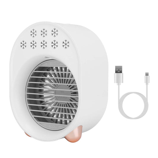 4-in-1 Portable Mini Desktop Water Mist Cooling Air Conditioner DailySale