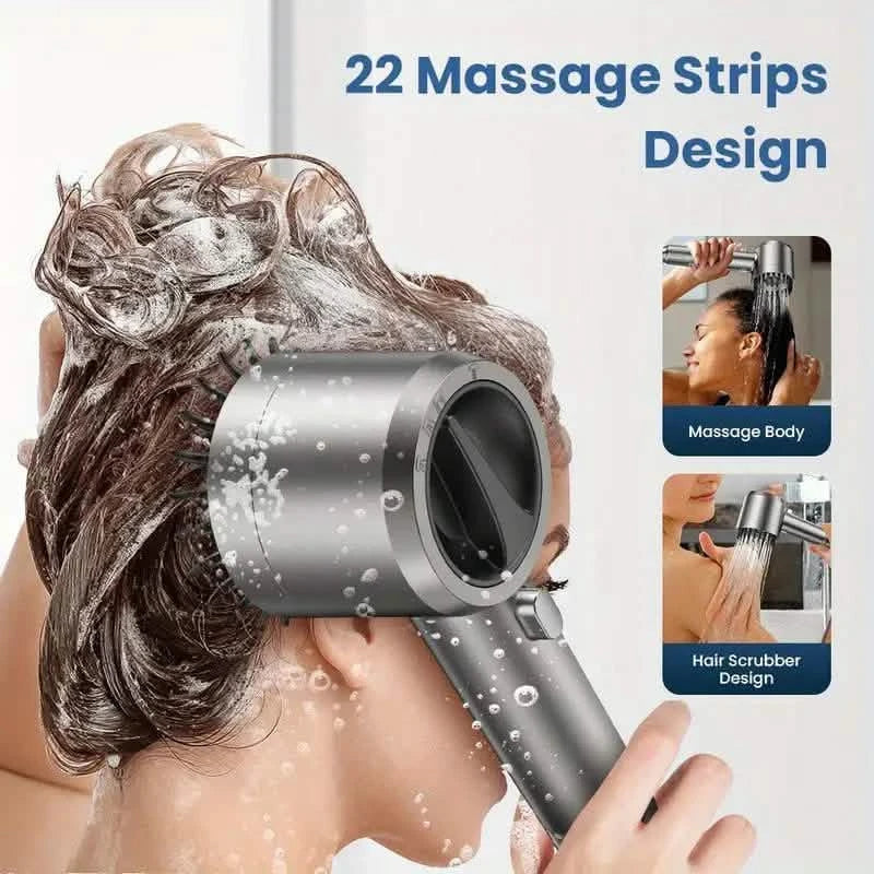 4-in-1 Removable Shower Head With 5 Filters and 3 Settings DailySale