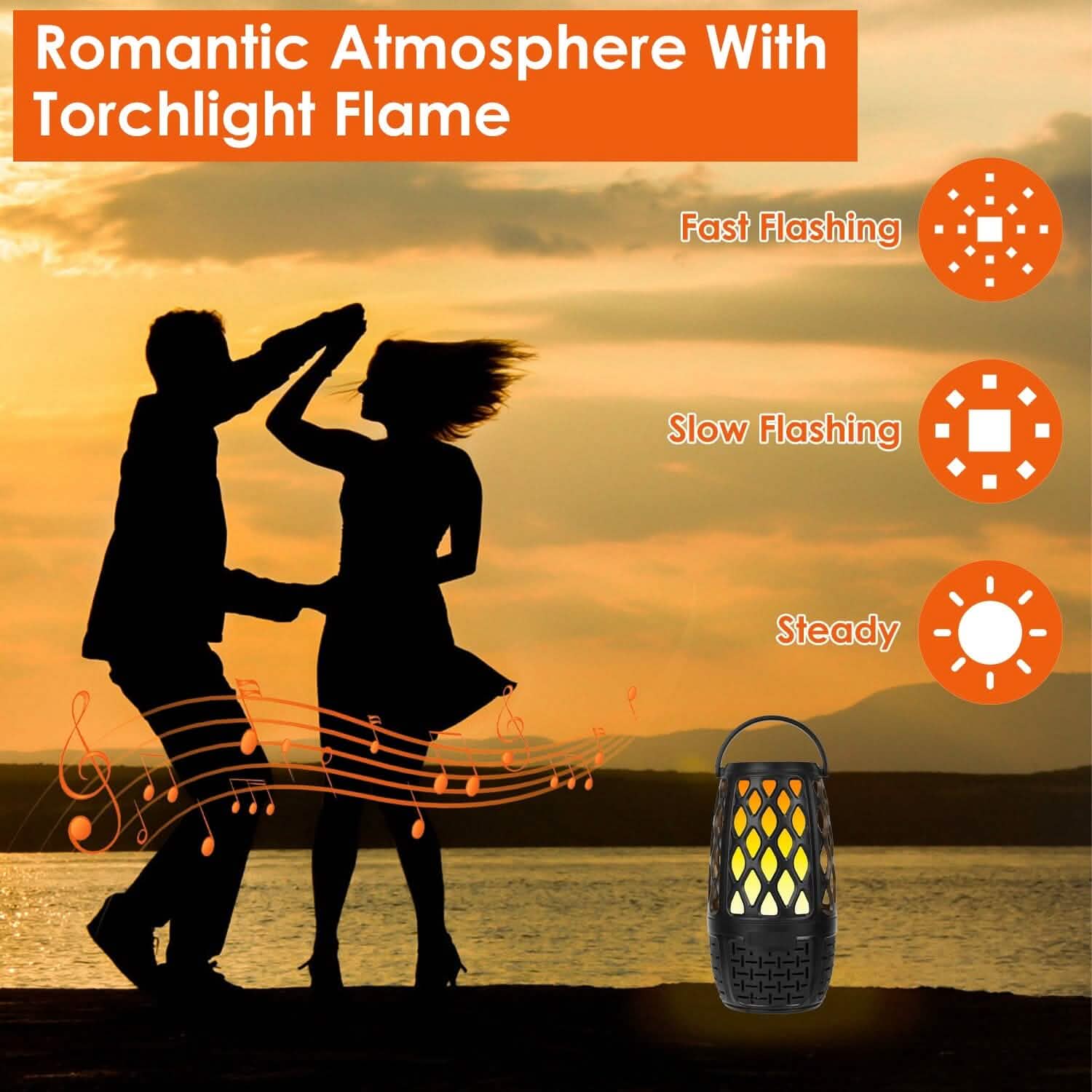 4-in-1 Wireless 5.3 IPX5 Waterproof Outdoor Speaker DailySale