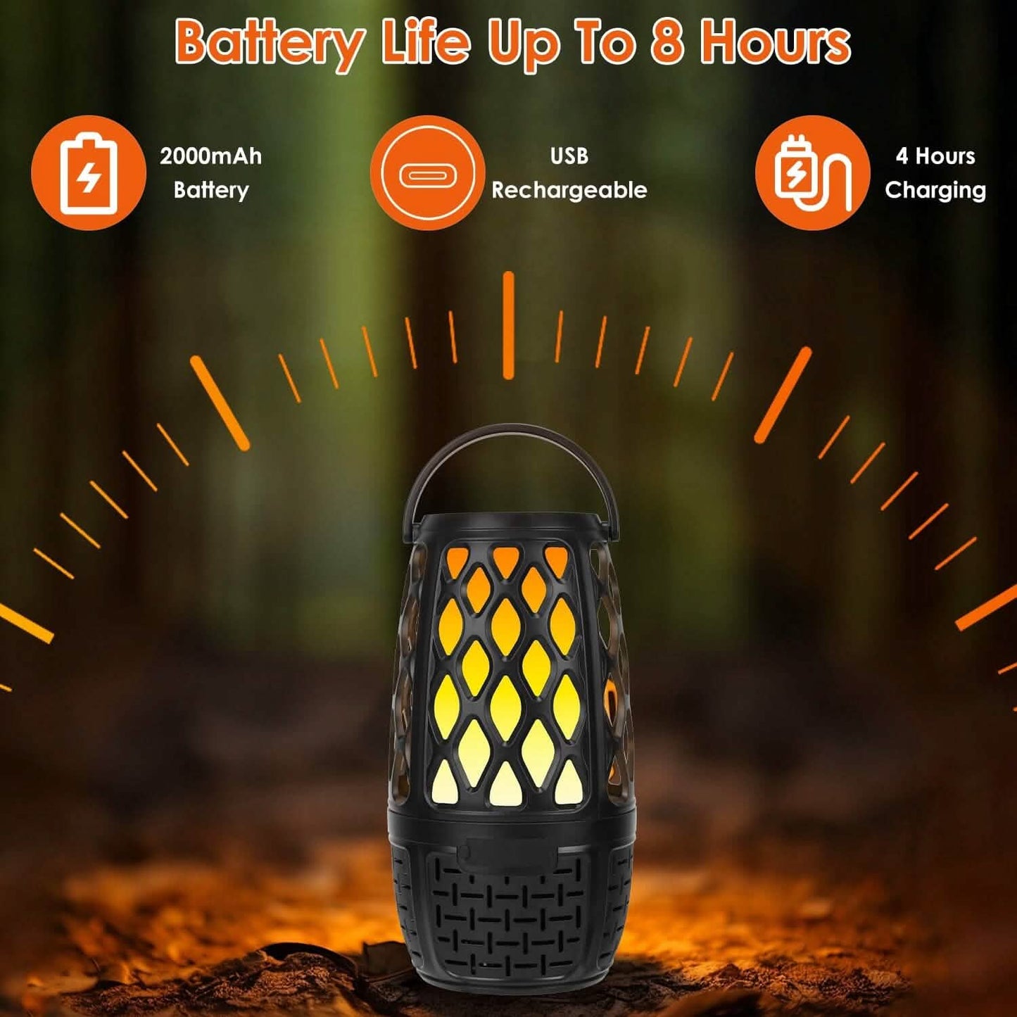 4-in-1 Wireless 5.3 IPX5 Waterproof Outdoor Speaker DailySale