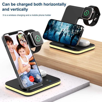 4-in-1 Wireless Charging Stand with Night Light DailySale