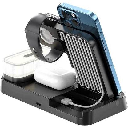 4-in-1 Wireless Charging Station with LED Night Light DailySale