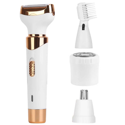 4-in-1 Women Electric Hair Shaver USB Rechargeable DailySale