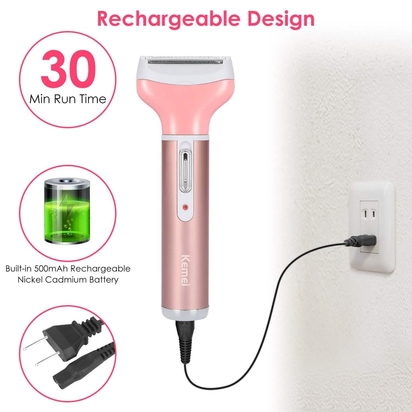 4-in-1 Women Electric Shaver DailySale