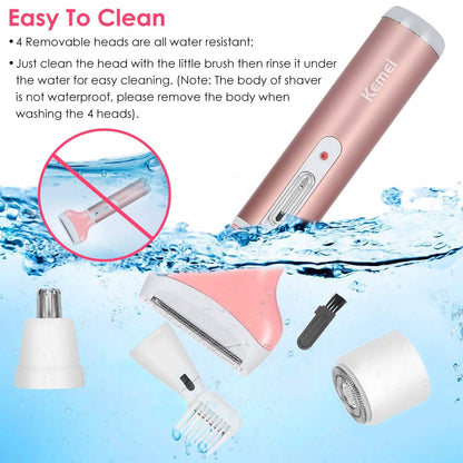 4-in-1 Women Electric Shaver DailySale