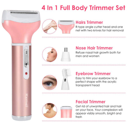 4-in-1 Women Electric Shaver DailySale