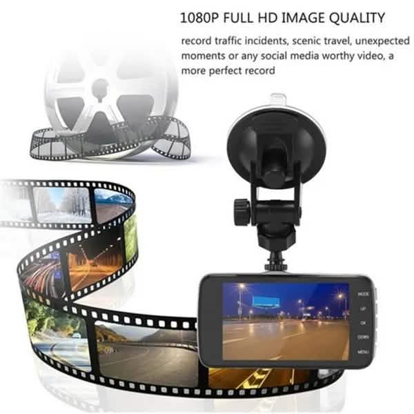 4 Inch FHD Screen Car Camera Car Dash Cam DailySale
