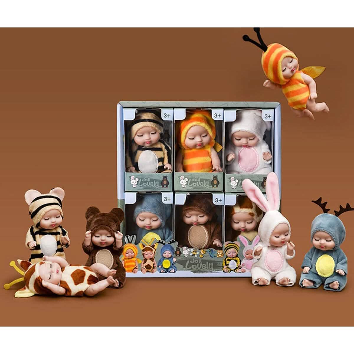 4 Inch Mini Reborn Baby Doll DailySale