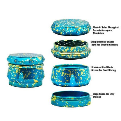 4 Layer Aluminum Herb Grinder DailySale
