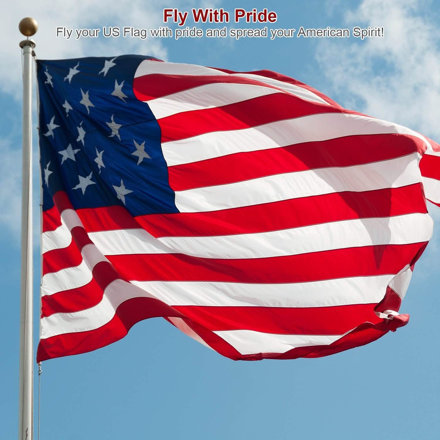 4-Pack: American US Flags DailySale