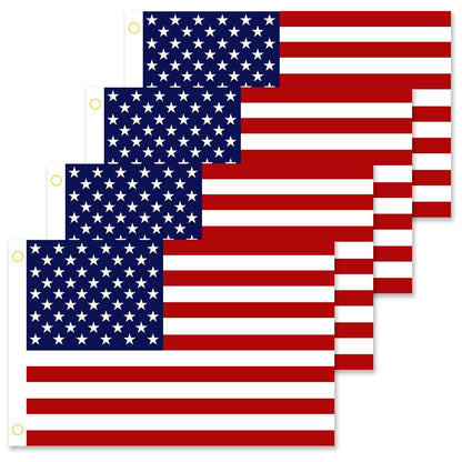 4-Pack: American US Flags DailySale
