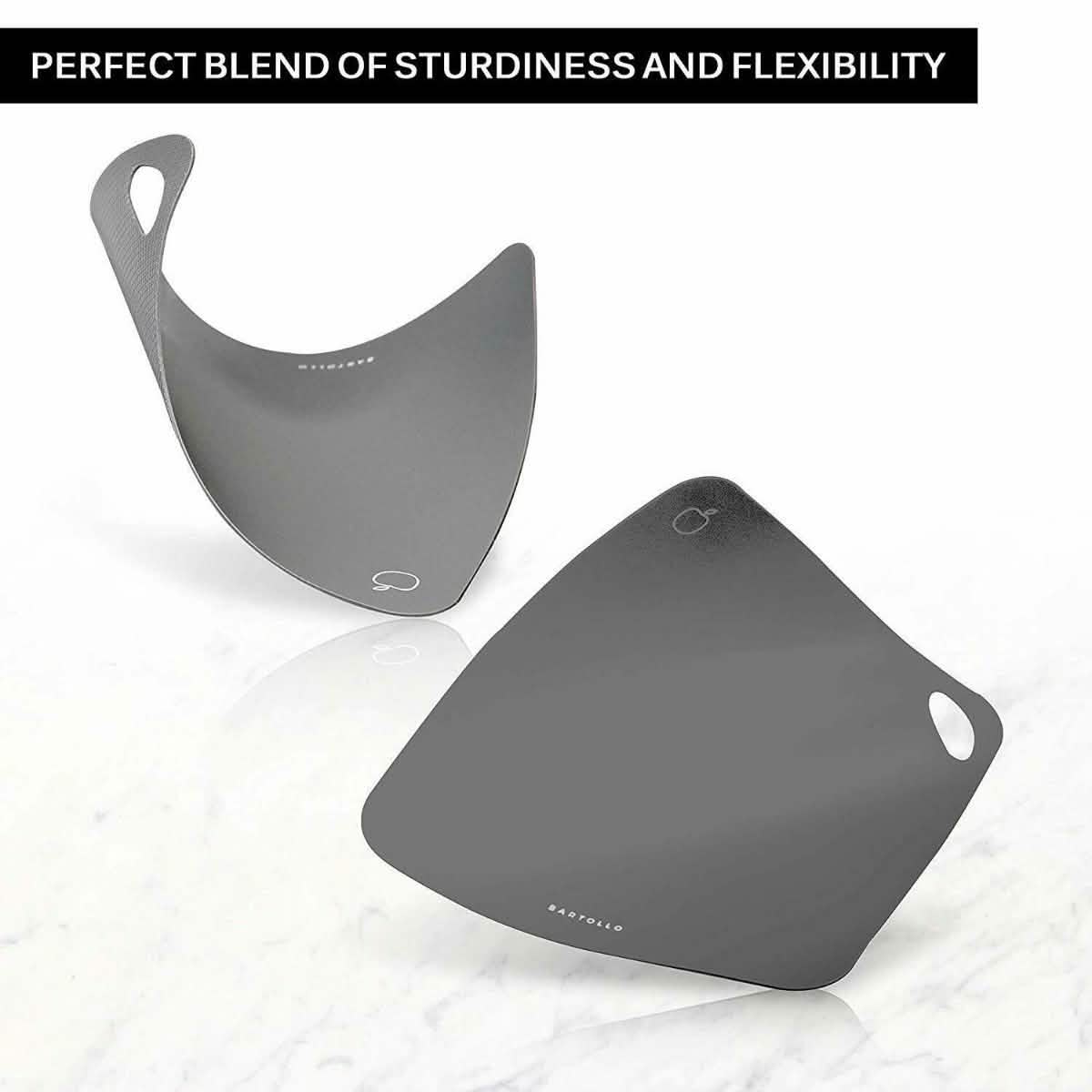 4-Pack: Bartollo Non-Slip Cutting Boards with Free Knife DailySale