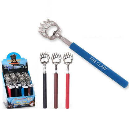 4-Pack: Bear Claw Telescopic Back Scratcher Long Hand Instant Itch Relief Massager Soft DailySale
