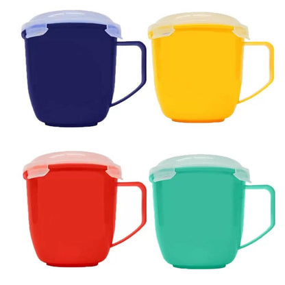 4-Pack: Bell & Howell Microwave Mugs with Vented Lids DailySale