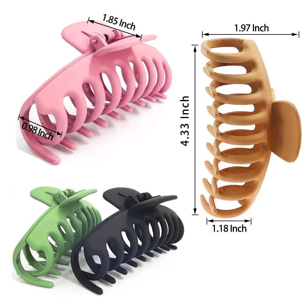 4-Pack: Big Hair Claw Clips DailySale
