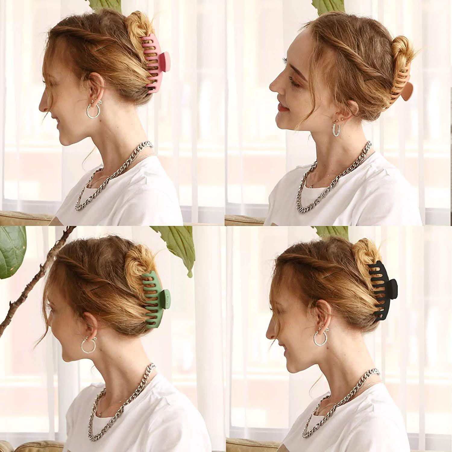 4-Pack: Big Hair Claw Clips DailySale