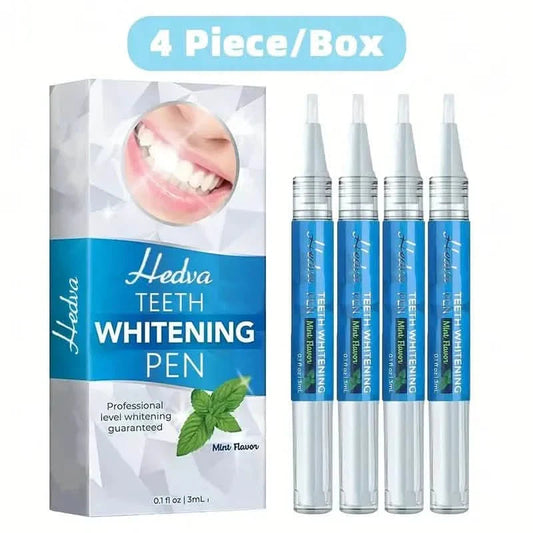 4-Pack: Bright White Mint Flavor 3Ml/0.1Fl Oz Teeth Whitening Gel Pen DailySale