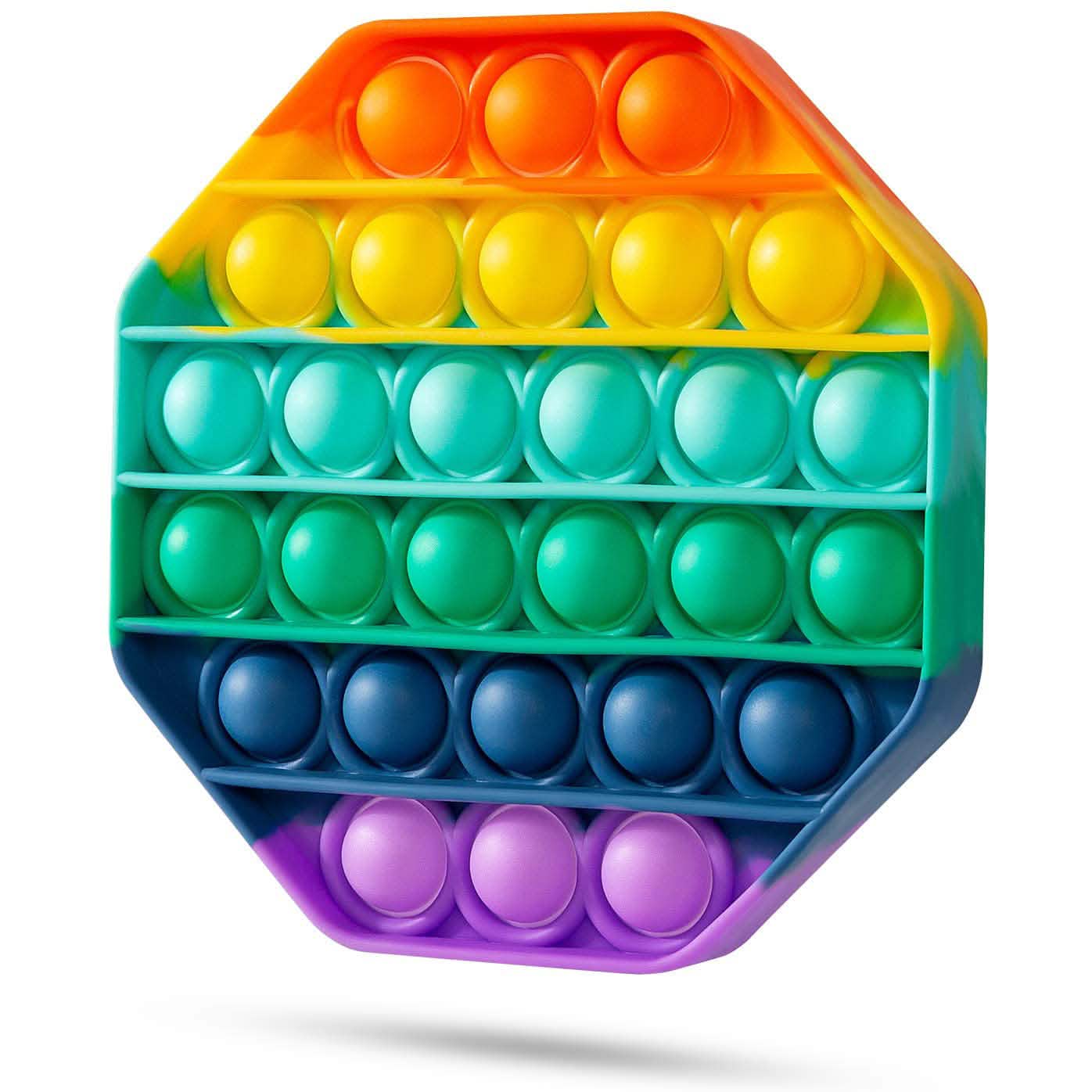 4-Pack: Bubble Popper Anti - Stress Fidget Toy DailySale