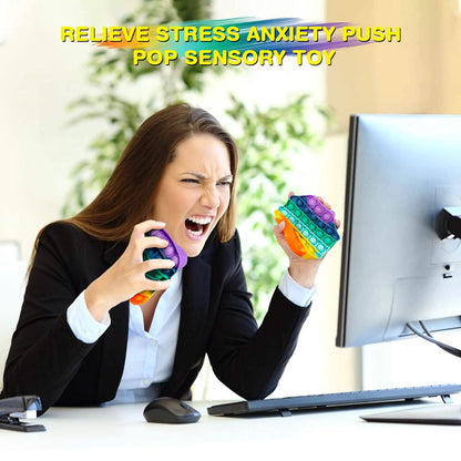 4-Pack: Bubble Popper Anti - Stress Fidget Toy DailySale