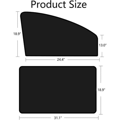 4-Pack: Car Side Window Sun Shades DailySale
