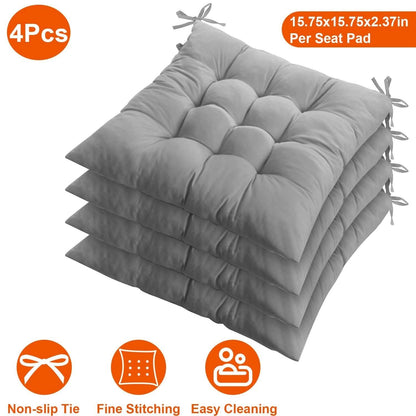 4-Pack: Chair Cushion Pads Pillow DailySale