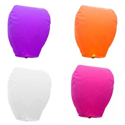 4-Pack: Chinese Paper Flying Sky Lanterns DailySale