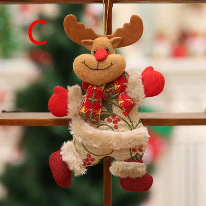 4-Pack: Christmas Doll Pendant Gifts DailySale