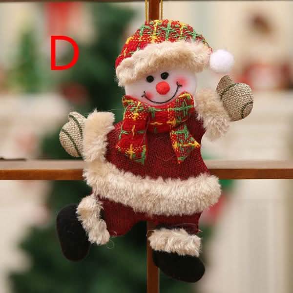 4-Pack: Christmas Doll Pendant Gifts DailySale