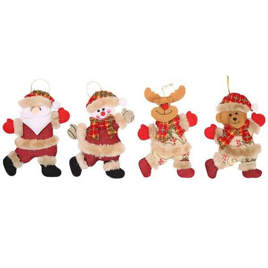 4-Pack: Christmas Doll Pendant Gifts DailySale