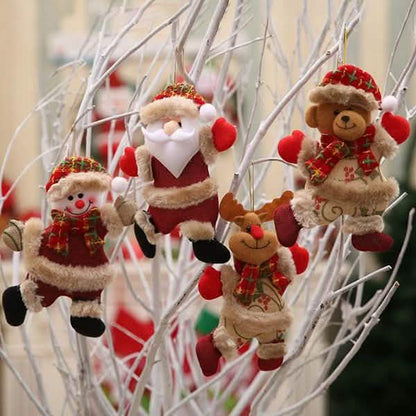 4-Pack: Christmas Doll Pendant Gifts DailySale