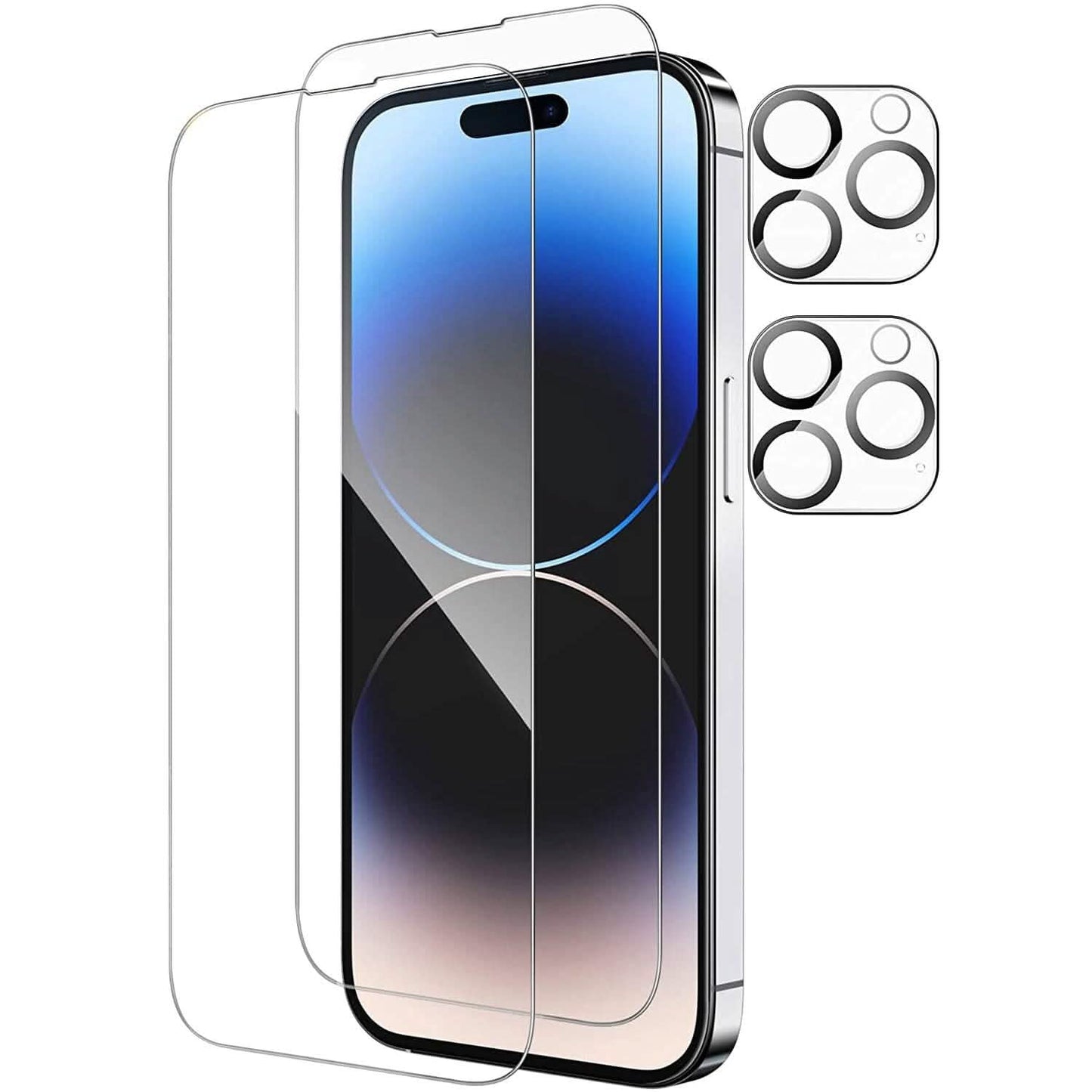 4-Pack: Clear Screen and Camera Lens Protector Set DailySale