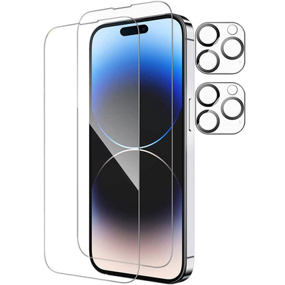 4-Pack: Clear Screen and Camera Lens Protector Set DailySale
