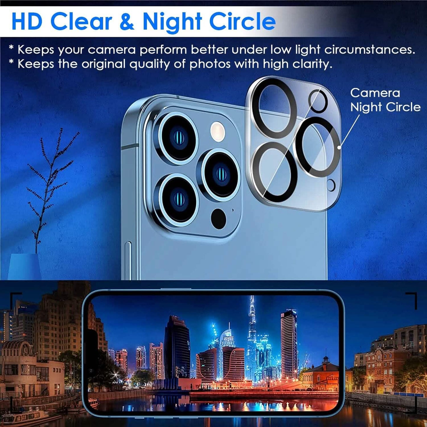 4-Pack: Clear Screen and Camera Lens Protector Set DailySale