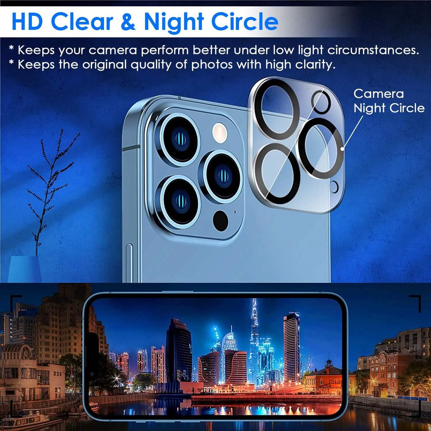 4-Pack: Clear Screen and Camera Lens Protector Set DailySale