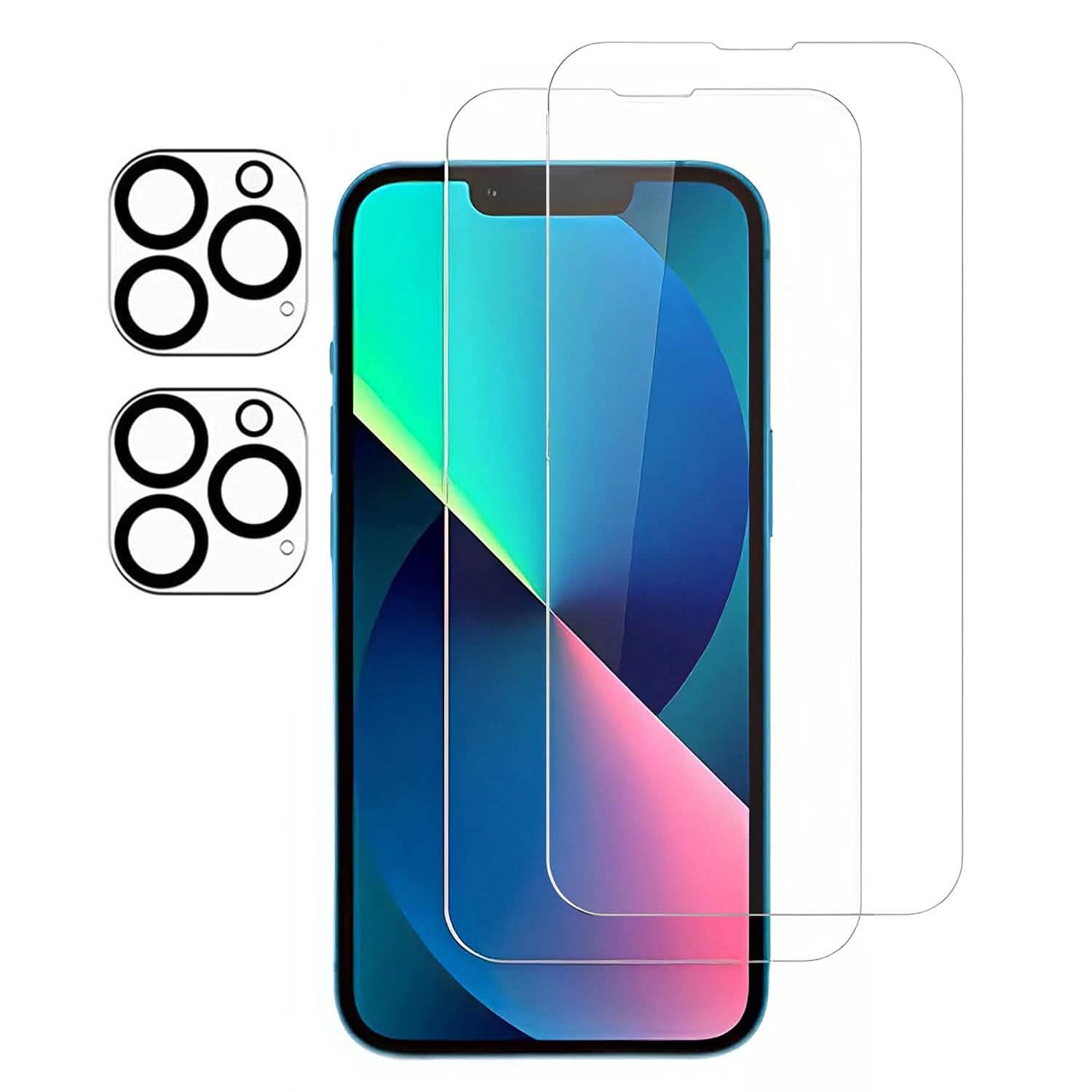 4-Pack: Clear Screen and Camera Lens Protector Set DailySale