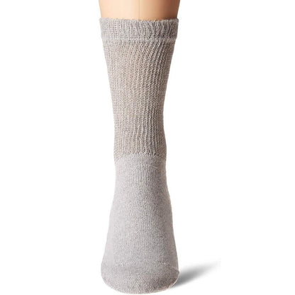 4-Pack: Comfortable Non-Binding Diabetic Crew Socks DailySale
