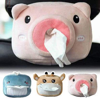 4-Pack: Cute Cartoon Car Tissue Box DailySale