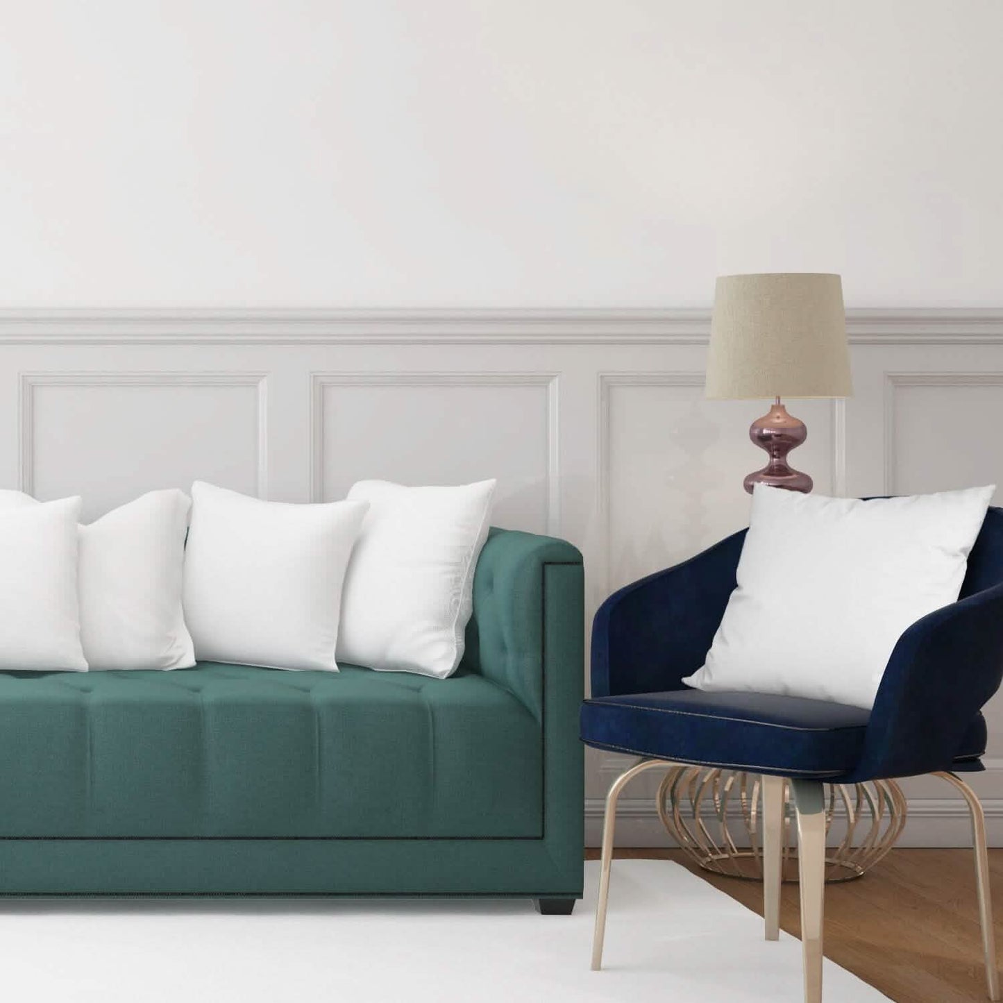4-Pack: Decorative Throw Pillows Bed Sofa Couch Pillow Set Bounce Back Cushions DailySale