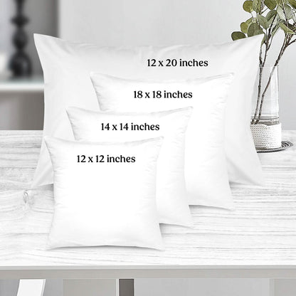 4-Pack: Decorative Throw Pillows Bed Sofa Couch Pillow Set Bounce Back Cushions DailySale